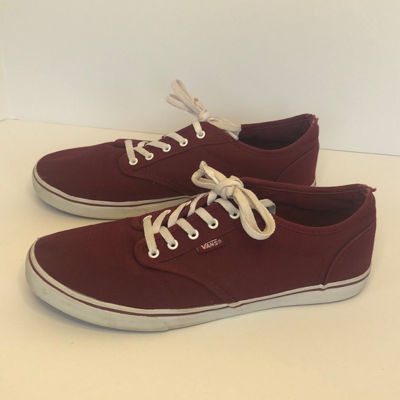 vans authentic maroon original